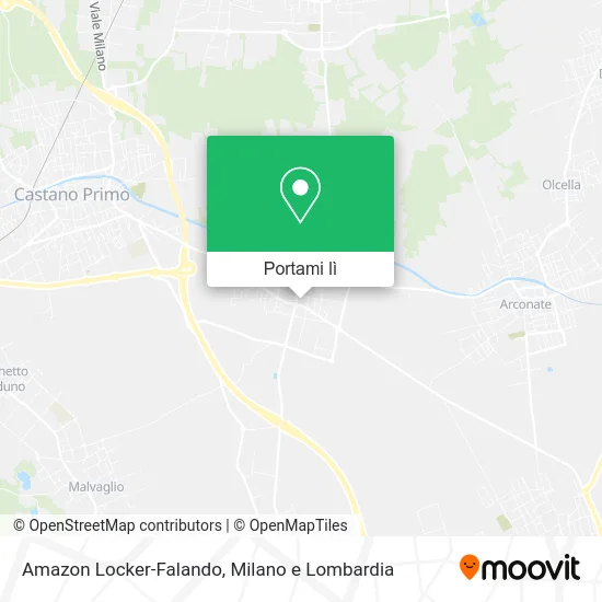 Mappa Amazon Locker-Falando