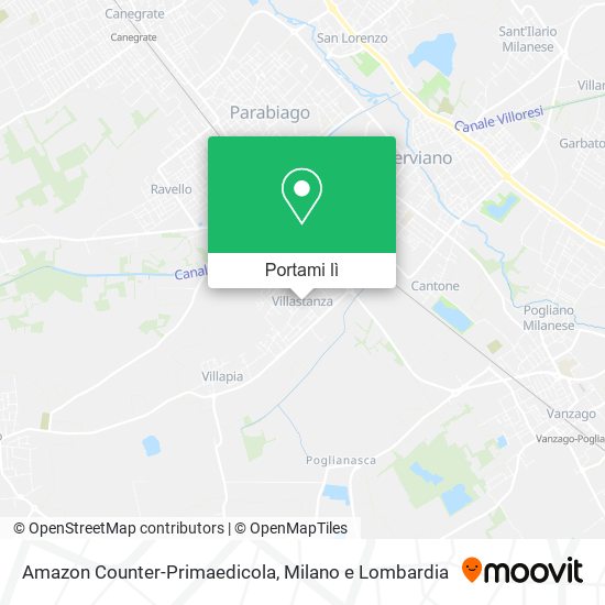 Mappa Amazon Counter-Primaedicola