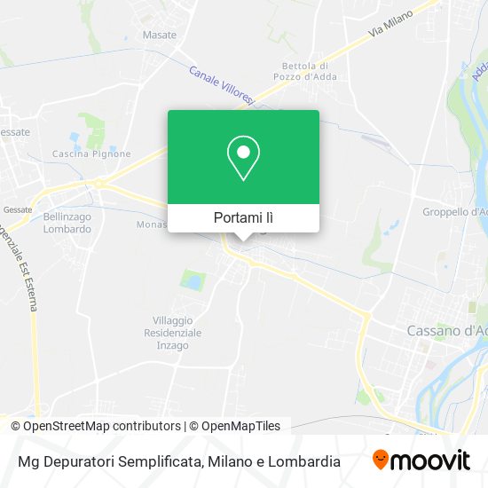 Mappa Mg Depuratori Semplificata