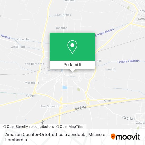 Mappa Amazon Counter-Ortofrutticola Jendoubi
