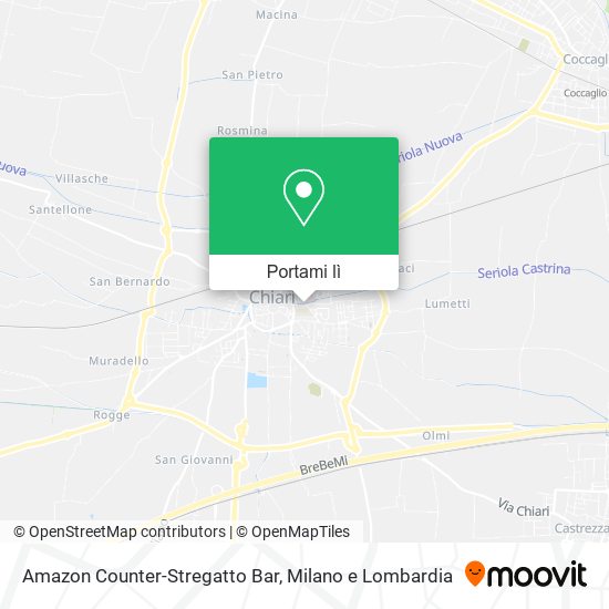 Mappa Amazon Counter-Stregatto Bar
