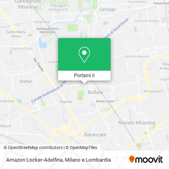 Mappa Amazon Locker-Adelfina