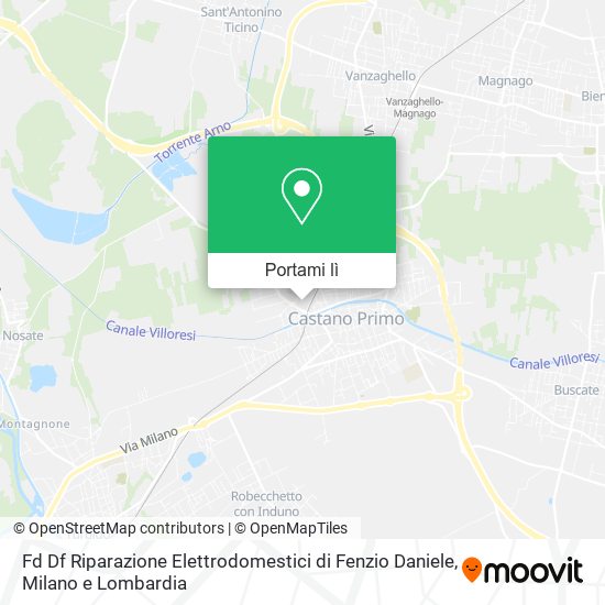 Mappa Fd Df Riparazione Elettrodomestici di Fenzio Daniele