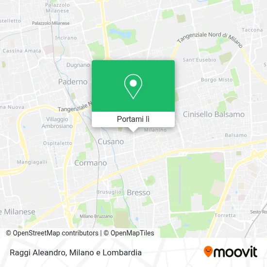 Mappa Raggi Aleandro