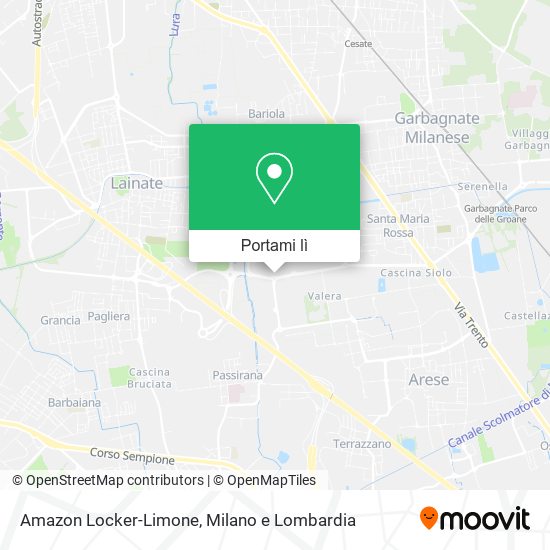 Mappa Amazon Locker-Limone