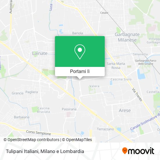 Mappa Tulipani Italiani
