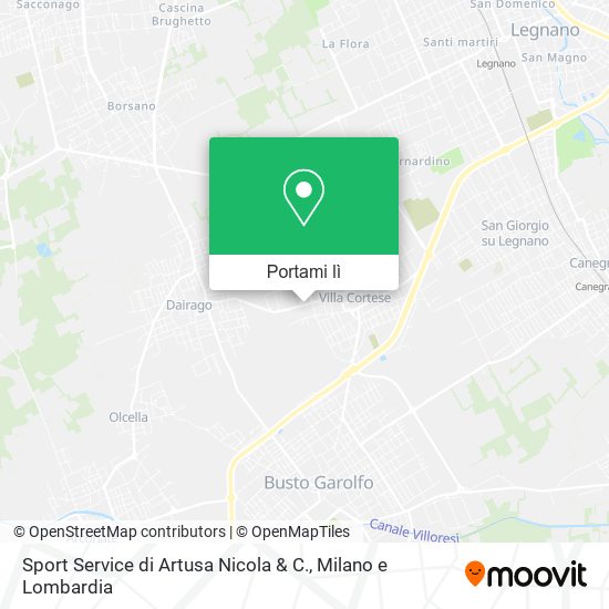 Mappa Sport Service di Artusa Nicola & C.