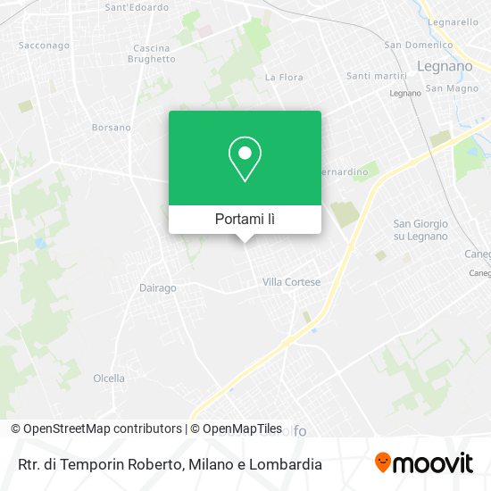 Mappa Rtr. di Temporin Roberto