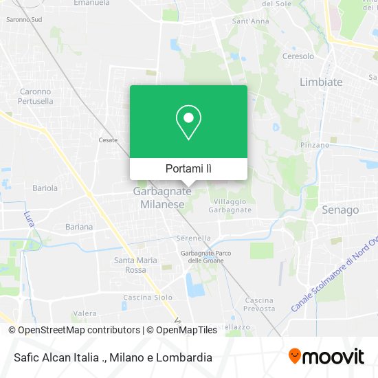 Mappa Safic Alcan Italia .