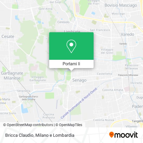 Mappa Bricca Claudio