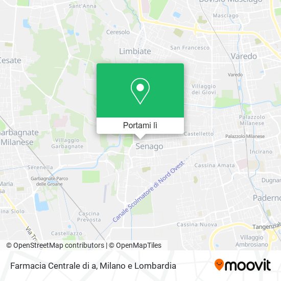 Mappa Farmacia Centrale di a