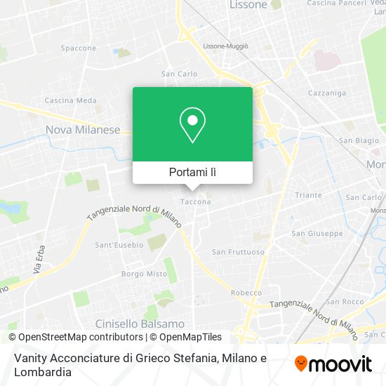 Mappa Vanity Acconciature di Grieco Stefania