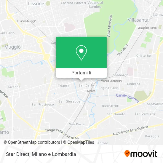 Mappa Star Direct