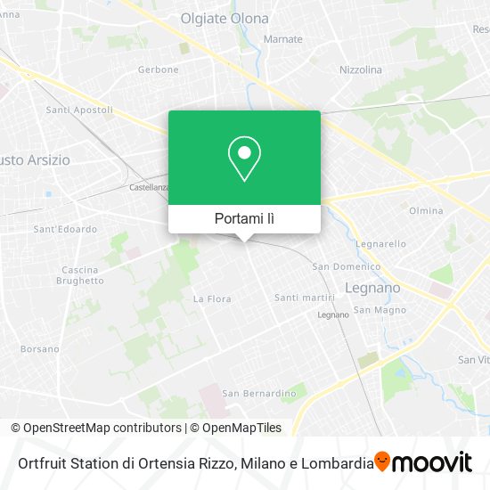 Mappa Ortfruit Station di Ortensia Rizzo