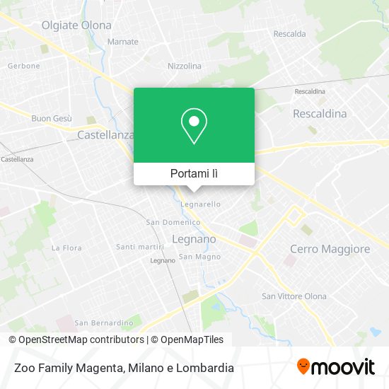 Mappa Zoo Family Magenta