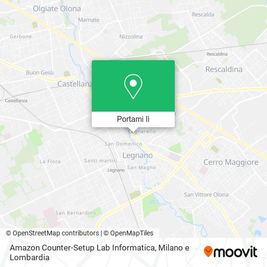 Mappa Amazon Counter-Setup Lab Informatica