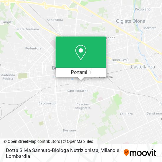 Mappa Dotta Silvia Sannuto-Biologa Nutrizionista