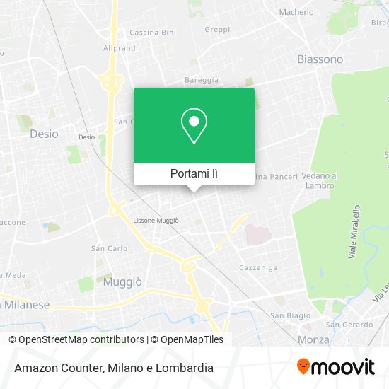 Mappa Amazon Counter