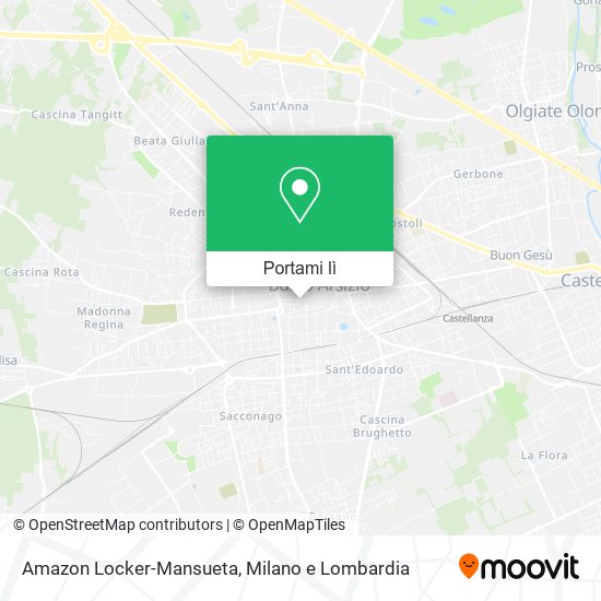 Mappa Amazon Locker-Mansueta