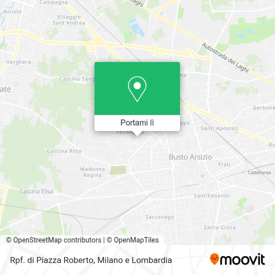 Mappa Rpf. di Piazza Roberto