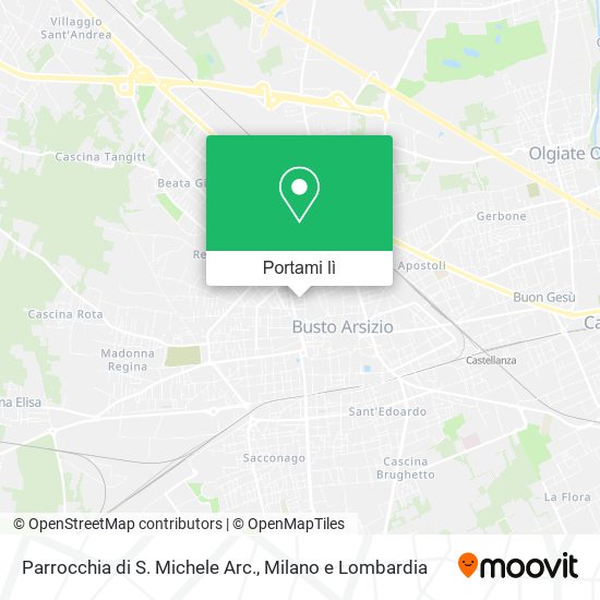 Mappa Parrocchia di S. Michele Arc.