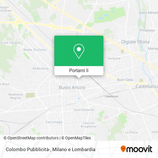 Mappa Colombo Pubblicità-
