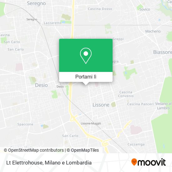 Mappa Lt Elettrohouse