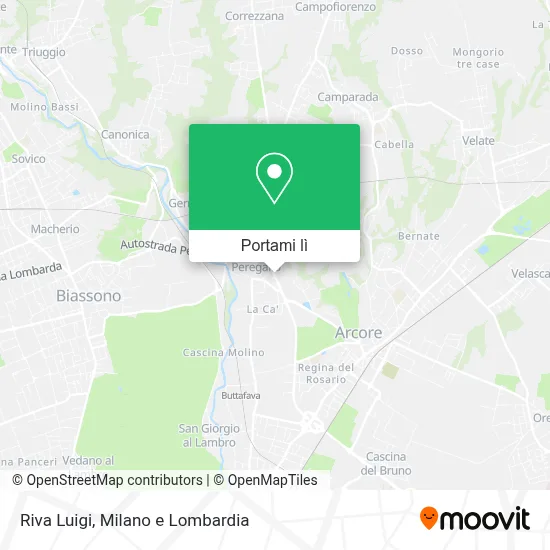 Mappa Riva Luigi
