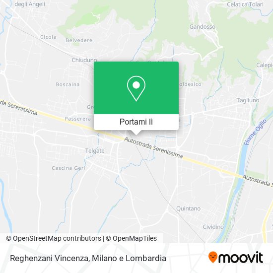 Mappa Reghenzani Vincenza