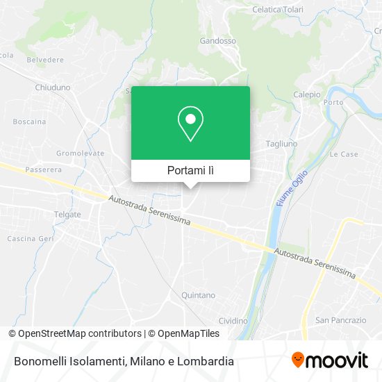 Mappa Bonomelli Isolamenti
