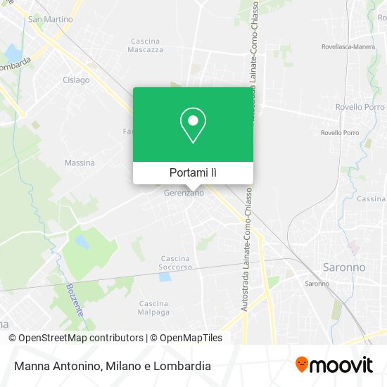 Mappa Manna Antonino
