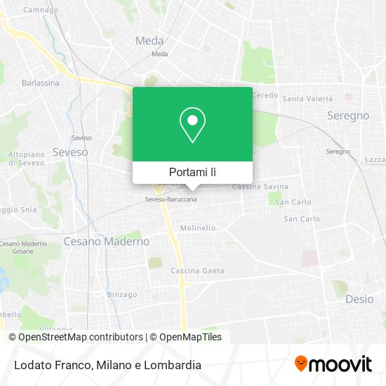 Mappa Lodato Franco