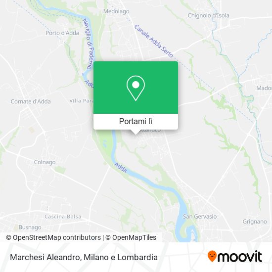 Mappa Marchesi Aleandro