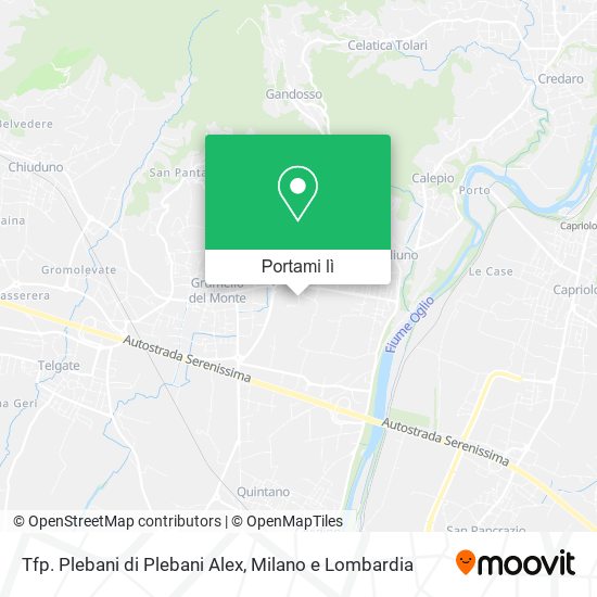 Mappa Tfp. Plebani di Plebani Alex