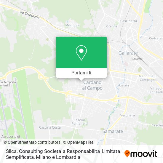 Mappa Silca. Consulting Societa' a Responsabilita' Limitata Semplificata
