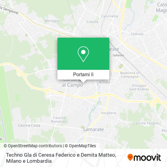 Mappa Techno Gla di Ceresa Federico e Demita Matteo