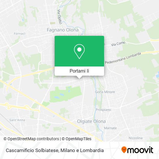 Mappa Cascamificio Solbiatese