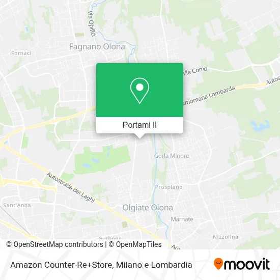 Mappa Amazon Counter-Re+Store