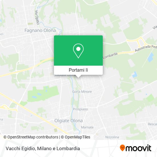 Mappa Vacchi Egidio