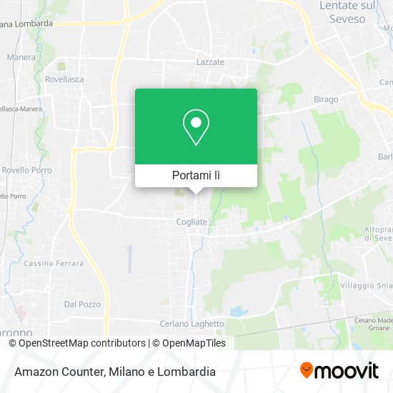 Mappa Amazon Counter
