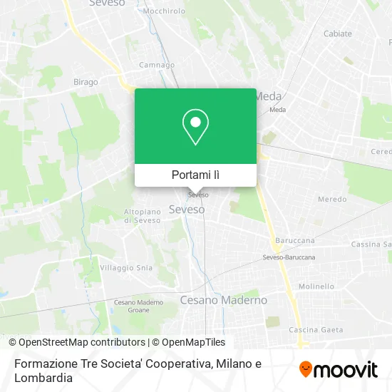 Mappa Formazione Tre Societa' Cooperativa