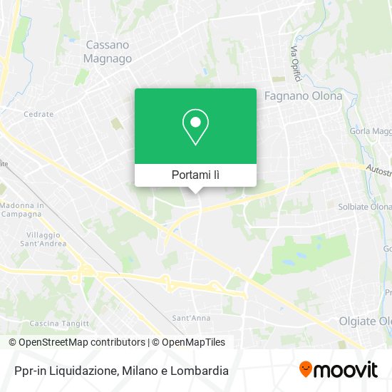 Mappa Ppr-in Liquidazione