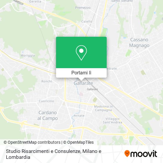 Mappa Studio Risarcimenti e Consulenze