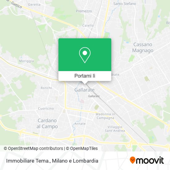 Mappa Immobiliare Tema.