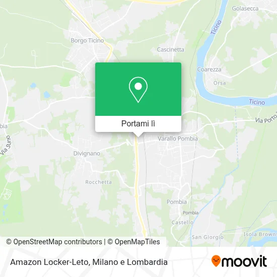 Mappa Amazon Locker-Leto