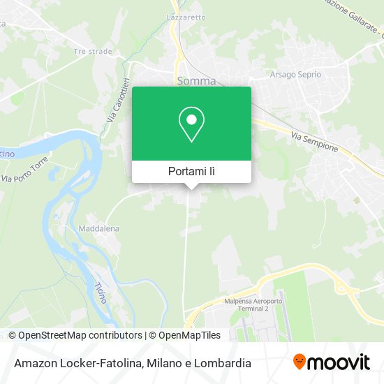 Mappa Amazon Locker-Fatolina