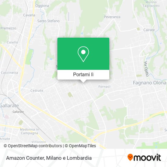 Mappa Amazon Counter
