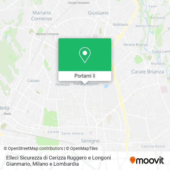 Mappa Elleci Sicurezza di Cerizza Ruggero e Longoni Gianmario