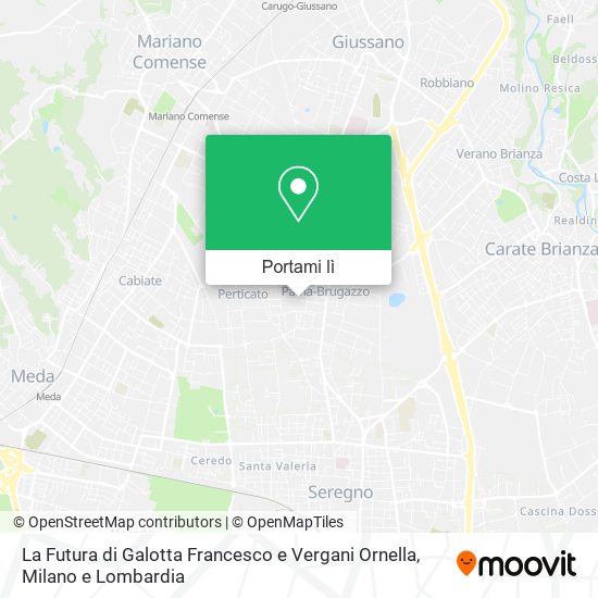 Mappa La Futura di Galotta Francesco e Vergani Ornella