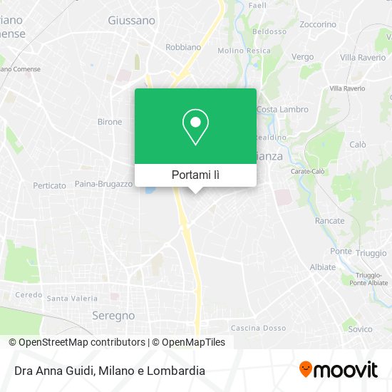 Mappa Dra Anna Guidi